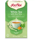 Locale Ceai bio Alb cu Aloe Vera, 17 pliculete a 30.6gr Yogi Tea